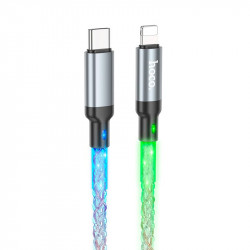 Кабель Hoco Type-C to Lightning Shine PD charging data cable U112 |1m, 20W/3A|