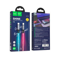 Кабель Hoco Type-C to Lightning Shine PD charging data cable U112 |1m, 20W/3A|