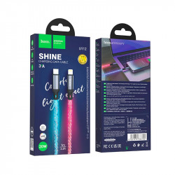 Кабель Hoco Type-C to Lightning Shine PD charging data cable U112 |1m, 20W/3A|