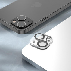 Захисне скло Hoco 3D all-inclusive night shooting circle Lens glass set для камери iPone 14/14 Max (25pcs) (G13)