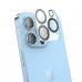 Захисне скло Hoco 3D all-inclusive night shooting circle Lens glass set для камери iPhone 14pro / 14pro Max (25pcs) (G13)
