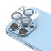 Захисне скло Hoco 3D all-inclusive night shooting circle Lens glass set для камери iPhone 14pro / 14pro Max (25pcs) (G13)