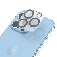 Захисне скло Hoco 3D all-inclusive night shooting circle Lens glass set для камери iPhone 14pro / 14pro Max (25pcs) (G13)