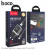 Адаптер мережевий Hoco Type-C Cable Ardent charger set N1 |1USB, 2.4A, 12W| (Safety Certified)
