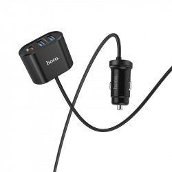 Адаптер автомобільний Hoco Companheiro Front and Rear Seat Z35 |3USB/1Type-C,PD3.0/QC3.0, 3A|