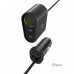 Адаптер автомобільний Hoco Companheiro Front and Rear Seat Cigarette Lighter Z35A |3USB, 2.4A, 100W|