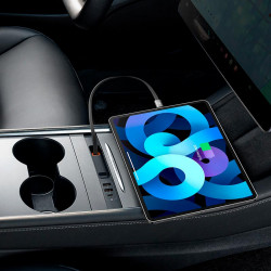 Baseus T-Space Series HUB for Tesla Cars With a retractable 45W type-C cable |2USB/2Type-C|