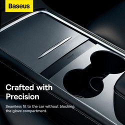 Baseus T-Space Series HUB for Tesla Cars With a retractable 45W type-C cable |2USB/2Type-C|