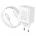 Адаптер мережевий HOCO Type-C to Lightning Cable Leader dual port (2C) charger C108A |2Type-C, 35W/3A, PD/QC|