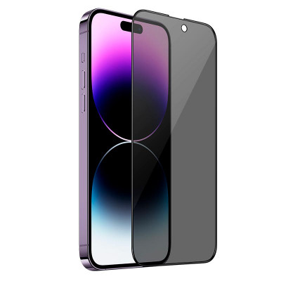Захисне скло HOCO для iphone 14 Pro Max Nano 3D full screen unbreakable edge privacy protection tempered glass (A12 Pro)
