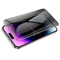 Захисне скло HOCO для iphone 14 Pro Max Nano 3D full screen unbreakable edge privacy protection tempered glass (A12 Pro)