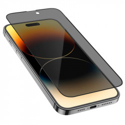 Захисне скло HOCO для iphone 14 Pro Max Nano 3D full screen unbreakable edge privacy protection tempered glass (A12 Pro)