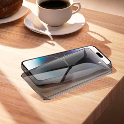Захисне скло HOCO для iphone 14 Pro Max Nano 3D full screen unbreakable edge privacy protection tempered glass (A12 Pro)