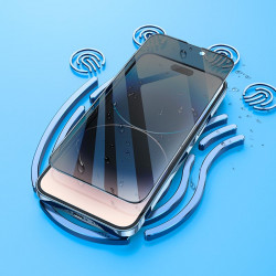 Захисне скло HOCO для iphone 14 Pro Nano 3D full screen unbreakable edge privacy protection tempe