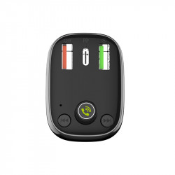 Адаптер автомобільний Ldnio with Bluetooth FM C704Q |2USB/1Type-C, PD/QC4.0, 36W|