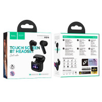 Навушники HOCO Cool color true wireless BT headset with touch screen EQ14 |BT5.4, 40/500mAh, 7h|