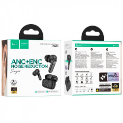 Навушники HOCO singer true wireless ANC + ENC noise reduction BT headset EQ22 |BT5.4, 40/400mAh, 6-7h|