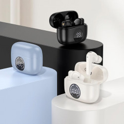 Навушники HOCO singer true wireless ANC + ENC noise reduction BT headset EQ22 |BT5.4, 40/400mAh, 6-7h|