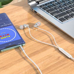 Навушники HOCO Delight wired digital earphone with microphone M90 |1.2M|