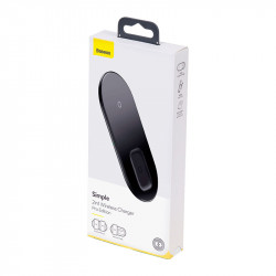 Зарядка Qi BASEUS Simple 2in1 Wireless Charger Pro Edition For Phones + Pod |15W| (WXJK-C02)
