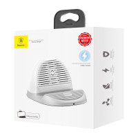 Зарядка QI BASEUS Silicone Horizontal Desktop |QC, 10W| (WXHSG-02)