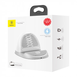 Зарядка QI BASEUS Silicone Horizontal Desktop |QC, 10W| (WXHSG-02)