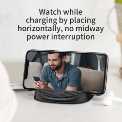 Зарядка QI BASEUS Silicone Horizontal Desktop |QC, 10W| (WXHSG-02)