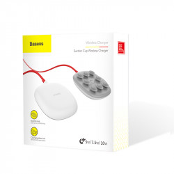 Зарядка QI BASEUS Suction Cup |10W, QC| (WXXP-02)