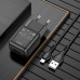 Адаптер мережевий Hoco Lightning cable single port charger set C96A |1USB, 2.1A|