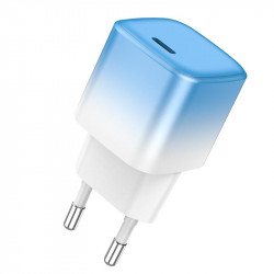 Адаптер мережевий Hoco single port charger C101A |Type-C, PD, 3A/20W|
