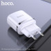 Адаптер мережевий HOCO Type-C cable Aspiring dual Port charger set N4 |2USB, 2.4A| (Safety Certified)