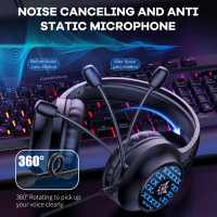 Навушники ONIKUMA Gaming with LED X7
