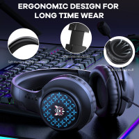 Навушники ONIKUMA Gaming with LED X7