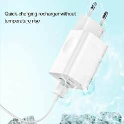 Адаптер мережевий BASEUS for Qi quick charge |1USB, 2.4A,QC3.0| (CCALL-BX02)