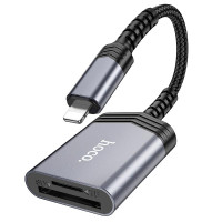 Перехідник HOCO 2-in-1 Card reader iP UA25
