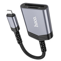 Перехідник HOCO 2-in-1 Card reader iP UA25