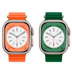 Ремінець HOCO iWatch WA12 Original series marine double buckle silicone strap (42/44/45 / 49mm)
