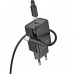 Адаптер мережевий HOCO gentle single port charger N60 (Type-C to Type-C Set) |1Type-C, 20W/3A, PD/QC|