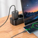 Адаптер мережевий HOCO gentle single port charger N60 (Type-C to Type-C Set) |1Type-C, 20W/3A, PD/QC|