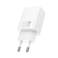 Адаптер мережевий HOCO Gentle charger N61 |1USB/1Type-C, 20W/3A, PD/QC|