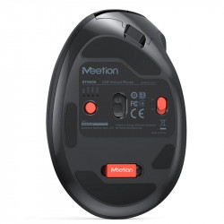 Миша MEETION 2.4 G+Bluetooth Office Vertical Mouse BTM008 |800-1200-1600-2400dpi, 400h, Type-C charging|