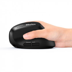 Миша MEETION 2.4 G+Bluetooth Office Vertical Mouse BTM008 |800-1200-1600-2400dpi, 400h, Type-C charging|