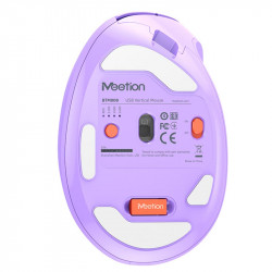 Миша MEETION 2.4 G+Bluetooth Office Vertical Mouse BTM008 |800-1200-1600-2400dpi, 400h, Type-C charging|