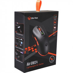 Миша MEETION Wired + 2.4 G+Bluetooth Gaming mouse GW24 |6 Keys, 8000dpi, 30-60h, RGB|