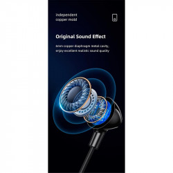 Навушники USAMS In-Ear Earphone US-SJ594 EP-47 |3.5mm|