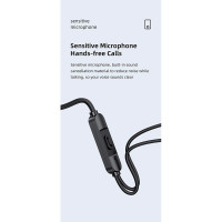 Навушники USAMS In-Ear Earphone US-SJ594 EP-47 |3.5mm|