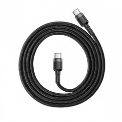 Кабель Type-C / Type-c BASEUS Flash charge cafule |PD2.0, 60W, 3A, 1M|