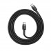 Кабель Type-C / Type-c BASEUS Flash charge cafule |PD2.0, 60W, 3A, 1M|