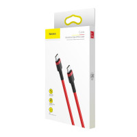 Кабель Type-C / Type-c BASEUS Flash charge cafule |PD2.0, 60W, 3A, 1M|