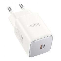 Адаптер мережевий HOCO Vista single port charger N43 |Type-C, QC/PD, 30W/3A|